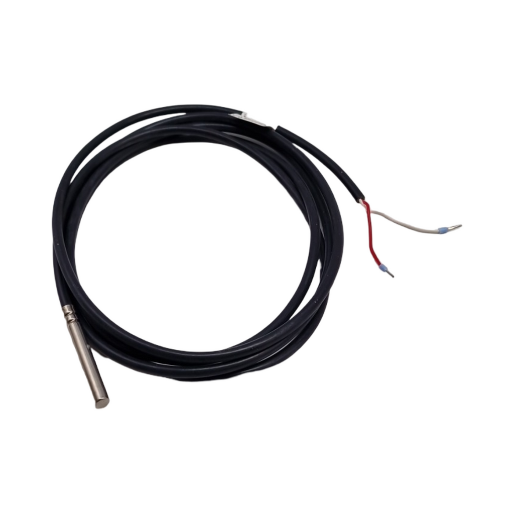 iOVEO 035HP06202 NTC 20kOhm Temperaturfühler PVC-Leitung bis 105°C 2m Temperatursensor Heizung