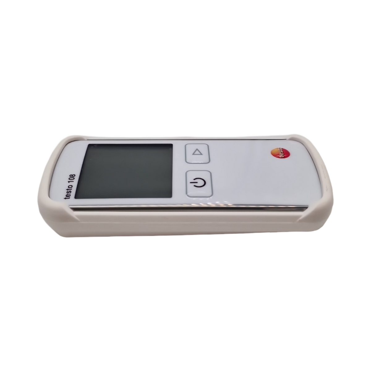 Testo 108 Temperatur-Messgerät wasserdicht Typ T K inklusive Thermoelement-Fühler Softcase Kalibrierprotokoll weiß