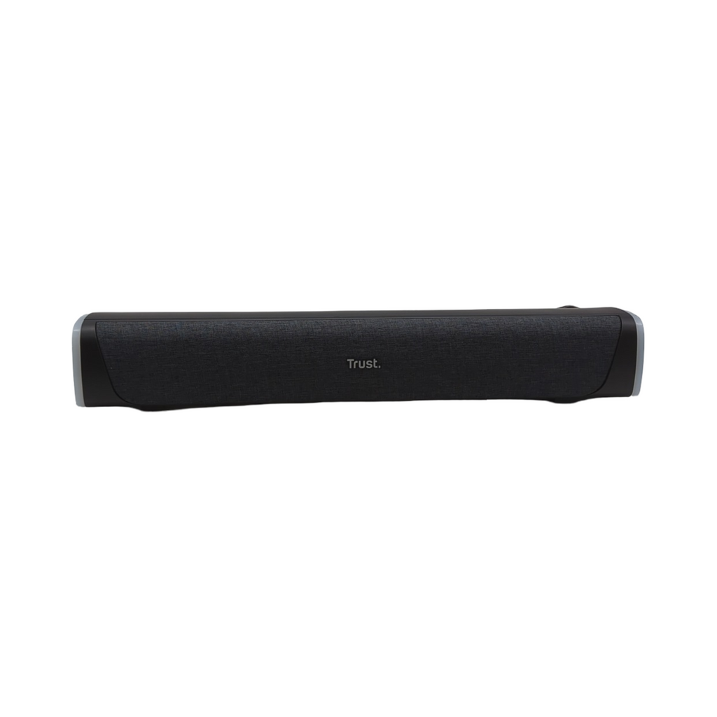 Trust Liro Soundbar Lautsprecher 12W Stereo RGB LED schwarz kabelgebunden für PC Laptop