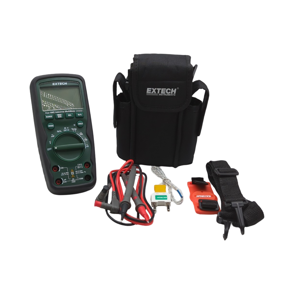 Extech EX505A Multimeter True RMS Heavy Duty 6000 Count
