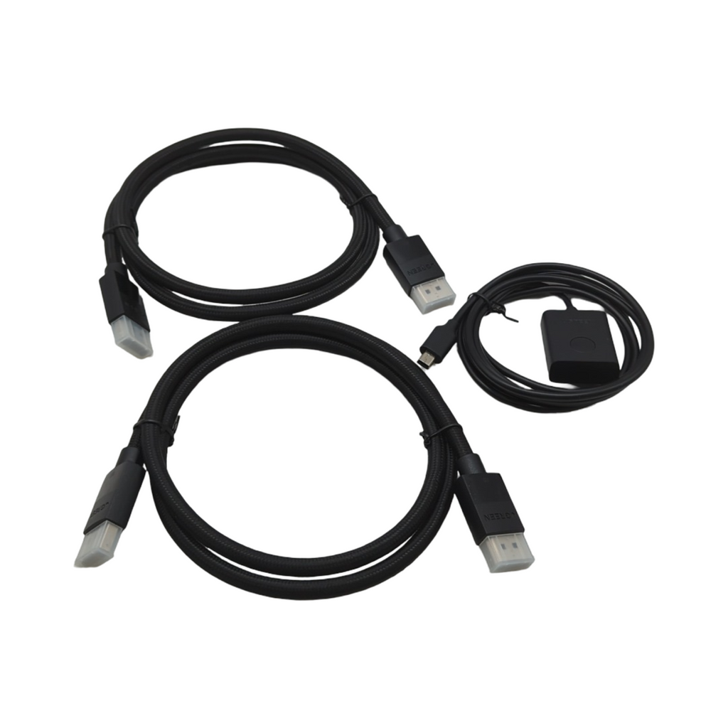 UGREEN KVM Switch 2 Port DisplayPort 8K 60Hz 4K 240Hz USB 3.0 Aluminium Grau