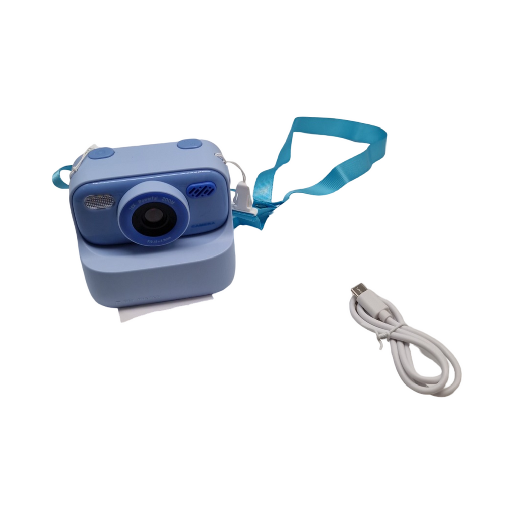 Kinderkamera 1080P HD Dual-Linse Sofortdruck Digitalkamera mit Druckpapier 32GB für Jungen und Mädchen