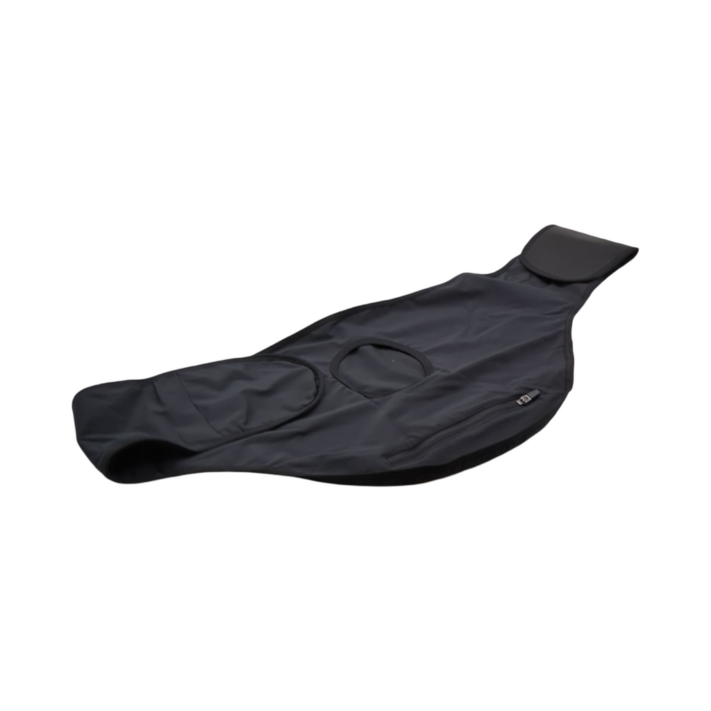 SIIL Stoma Gürtel Ostomy Belt schwarz für Sport Schwimmen Innentasche für Stomabeutel Größe M