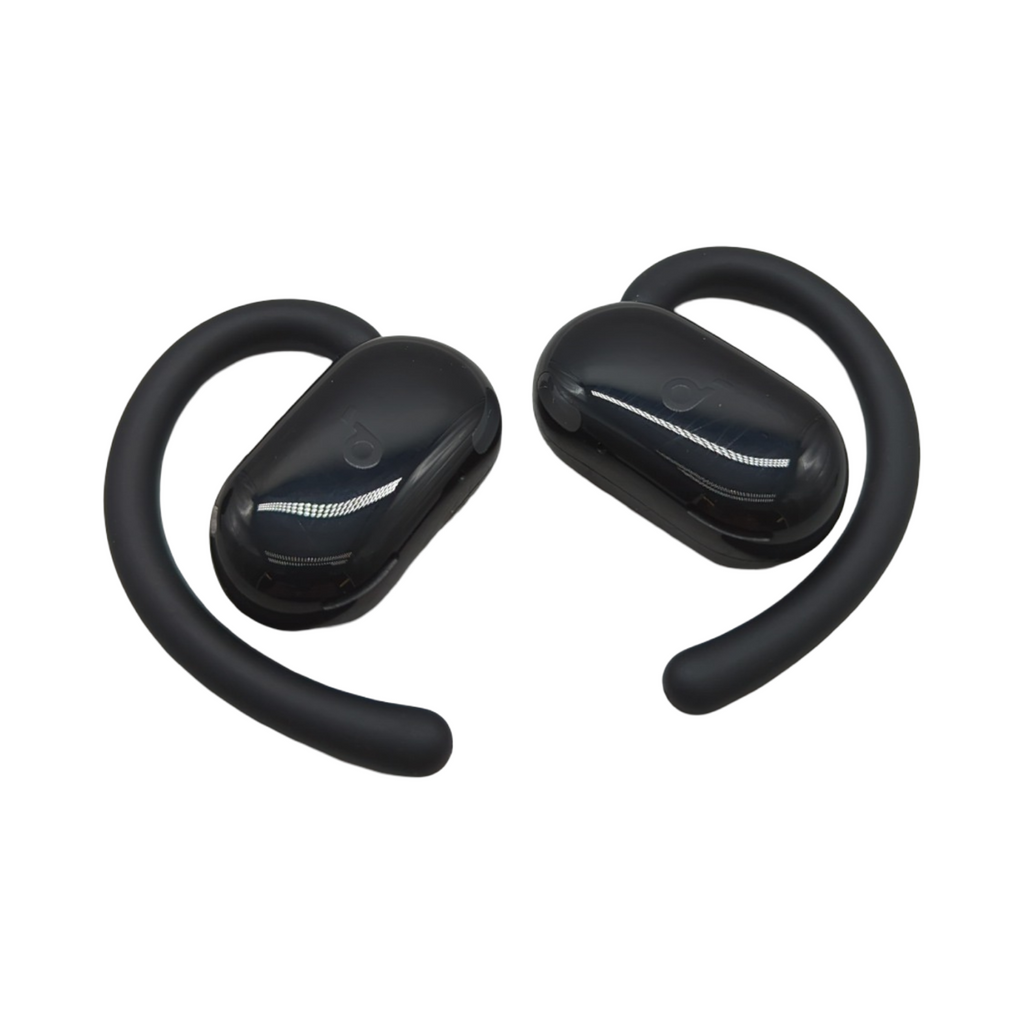 soundcore V20i Open-Ear Kopfhörer verstellbare Ohrhaken starker Bass IP55 LED 36h