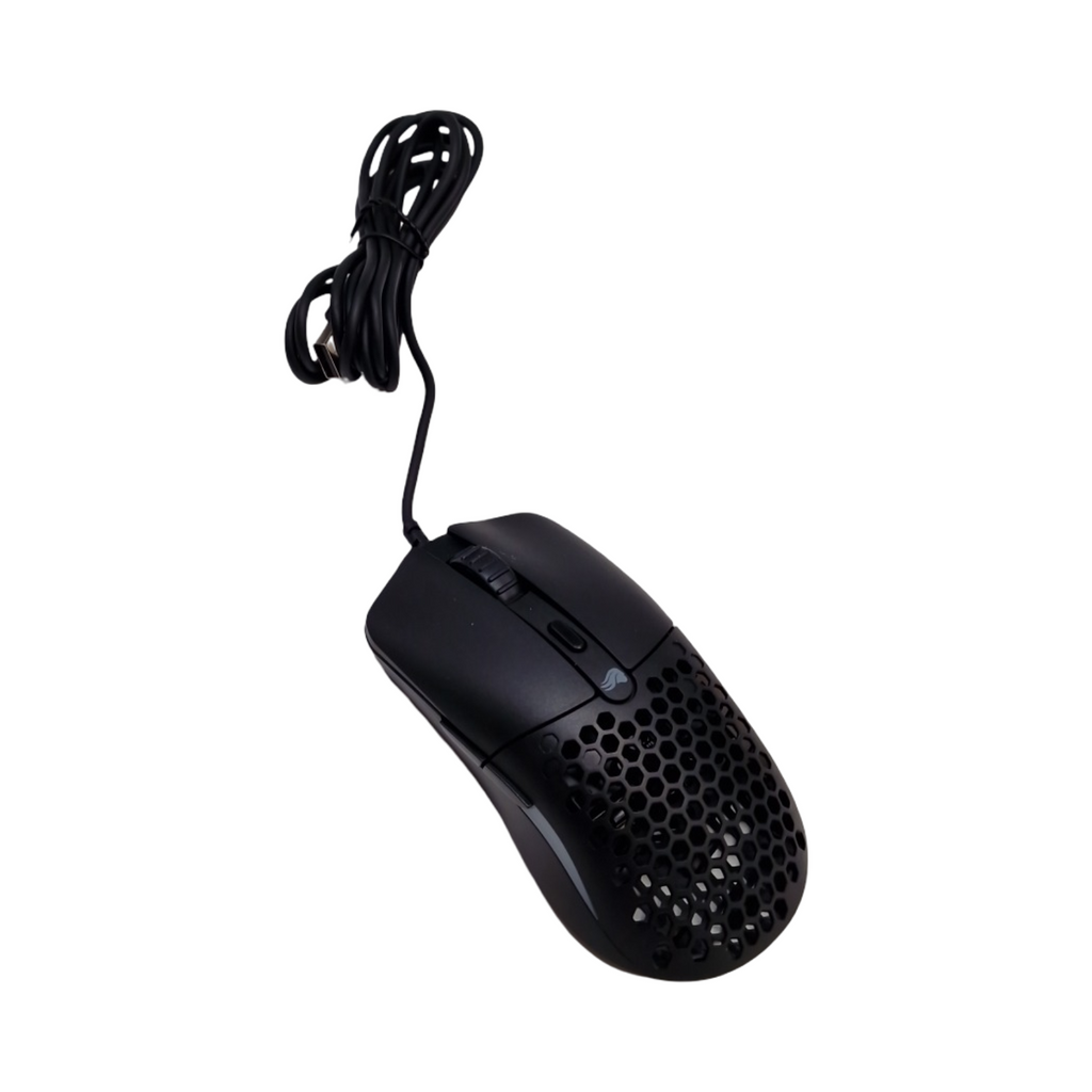 Glorious Gaming Model O Eternal Gaming-Maus kabelgebunden RGB-Beleuchtung 6 Tasten schwarz
