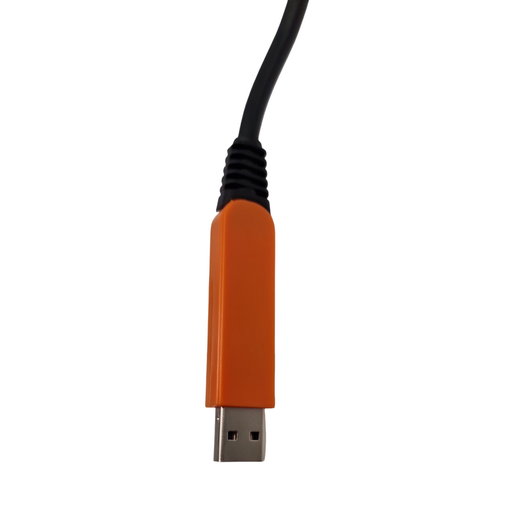 USB-Gitarrenkabel 6,35 mm TS-Mono-Stecker vergoldet Aufnahmekabel kompatibel Windows Mac für Gitarre Bass m...