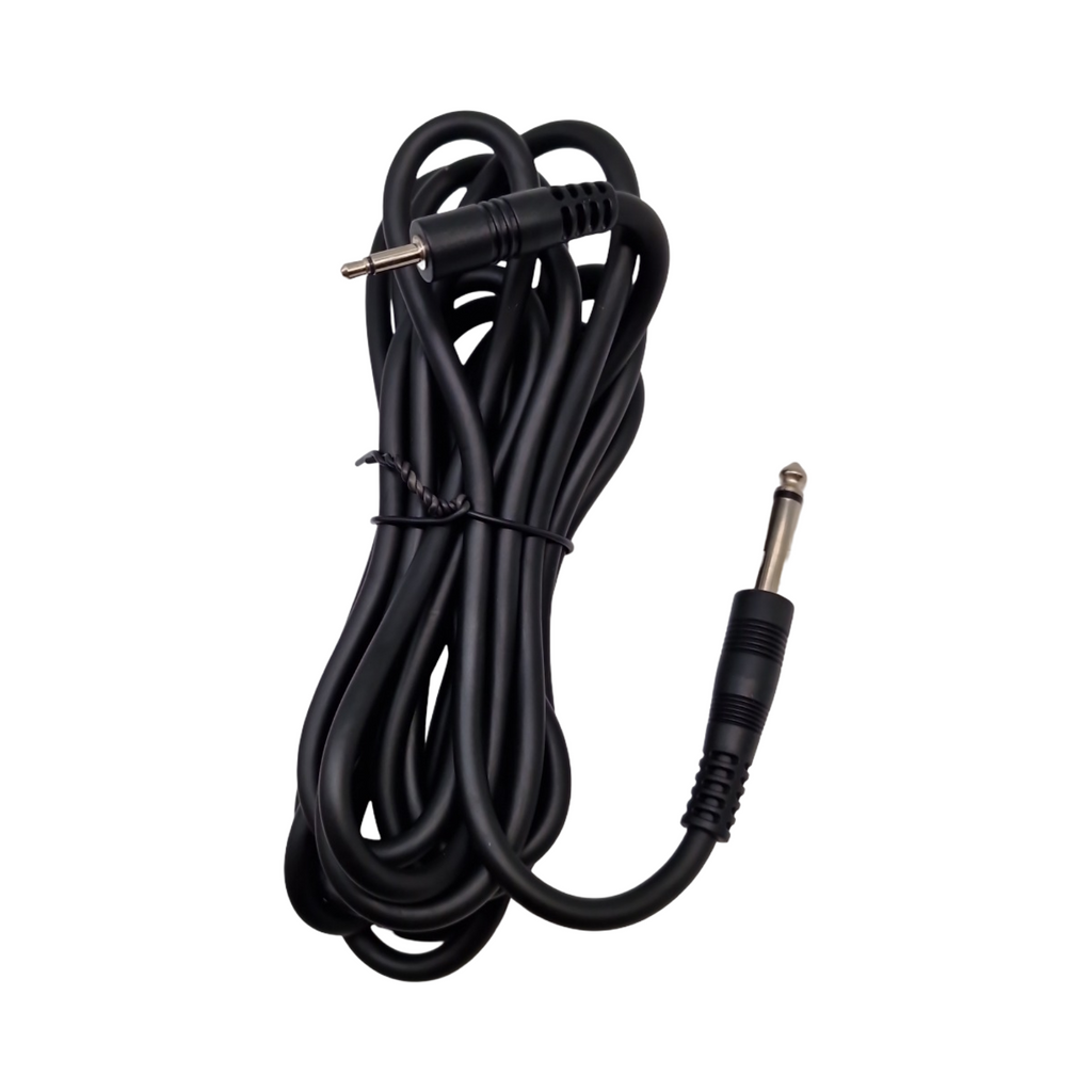USB-Gitarrenkabel 6,35 mm TS-Mono-Stecker vergoldet Aufnahmekabel kompatibel Windows Mac für Gitarre Bass m...