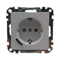 Schneider Electric Merten System M Schuko-Steckdose 16A smart Home Connected über Hub kompatibel mit Matter Alexa Google Apple aktivweiss gl...
