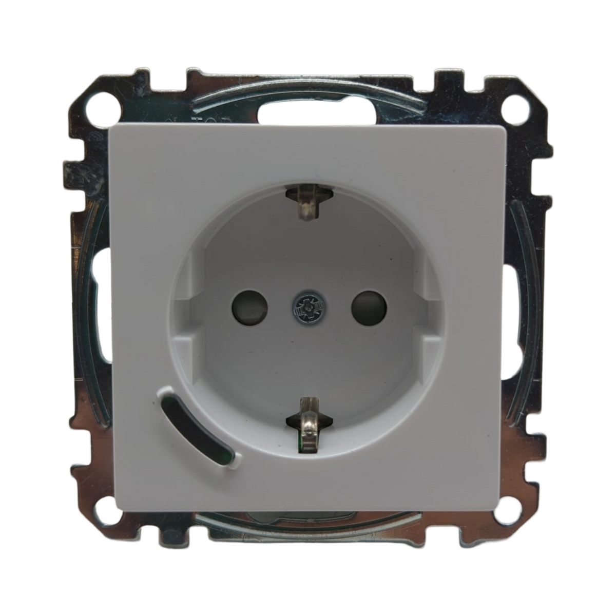 Schneider Electric Merten System M Schuko-Steckdose 16A smart Home Connected über Hub kompatibel mit Matter Alexa Google Apple aktivweiss gl...