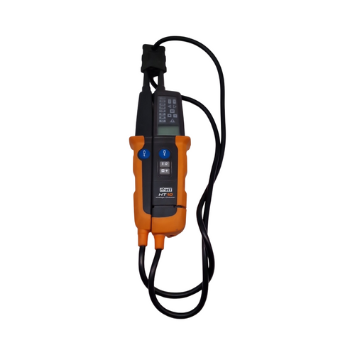 HT Instruments HT10 Spannungsprüfer zweipolig CAT III 1000V CAT IV 600V Akustik Bargraph LCD schwarz orange