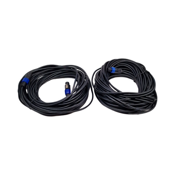 Jumwa Speakon Lautsprecherkabel 2er Pack 30 m 2-adrig für DJ und PA
