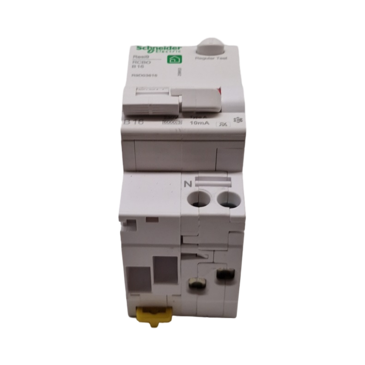 Schneider Electric Resi9 FI-Leitungsschutzschalter 1-polig+N 16A B-Charakteristik 10mA Typ A 6kA