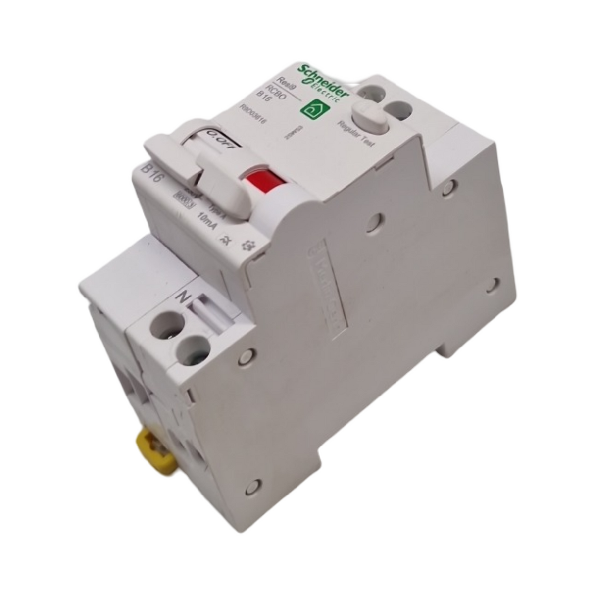 Schneider Electric Resi9 FI-Leitungsschutzschalter 1-polig+N 16A B-Charakteristik 10mA Typ A 6kA