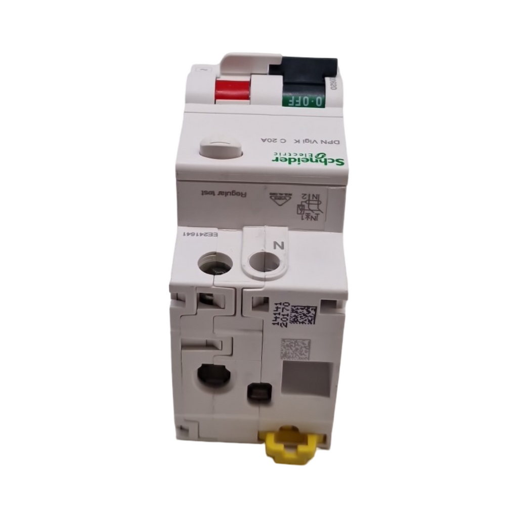 Schneider Acti9 A9D20620 Fehlerstromschutzschalter 1P+N 30mA 20A Typ AC DPN Vigi K 6kA