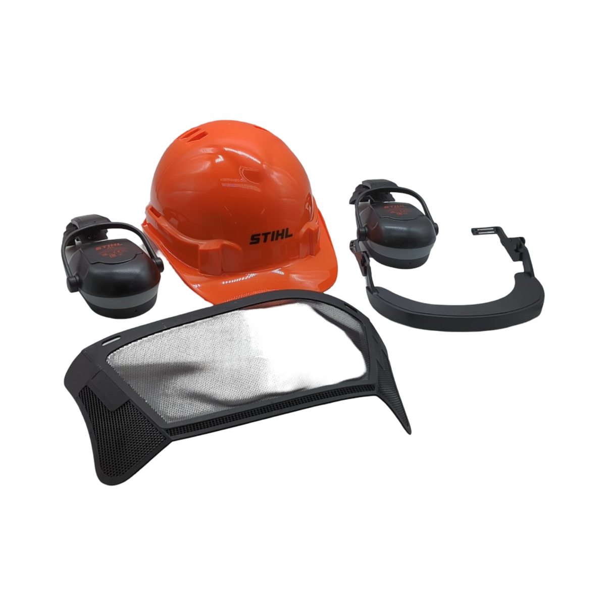 Stihl Basismodell Forsthelm Schutzhelm einstellbar für Forstarbeit Kopfgröße