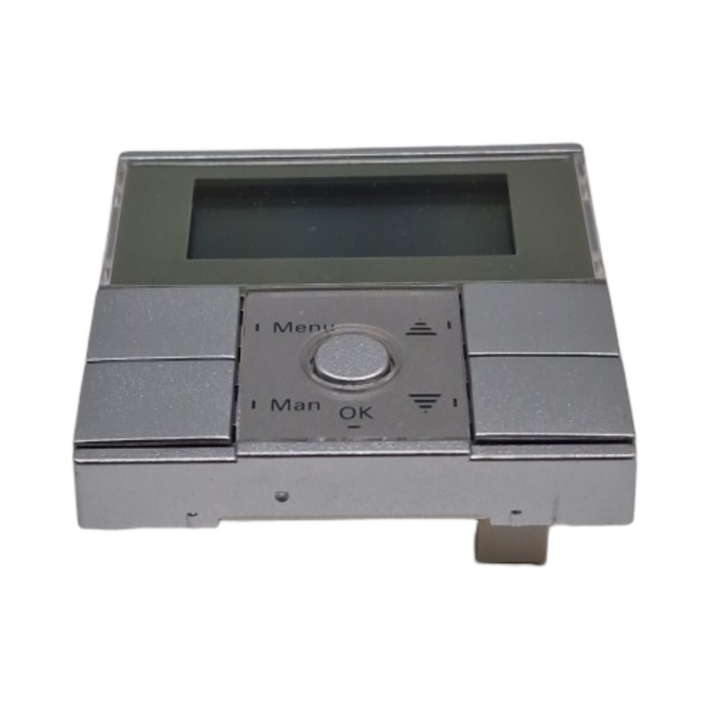 Merten Zeitschaltuhr-Modul Standard mit Schalter Unterputz System M Aluminium