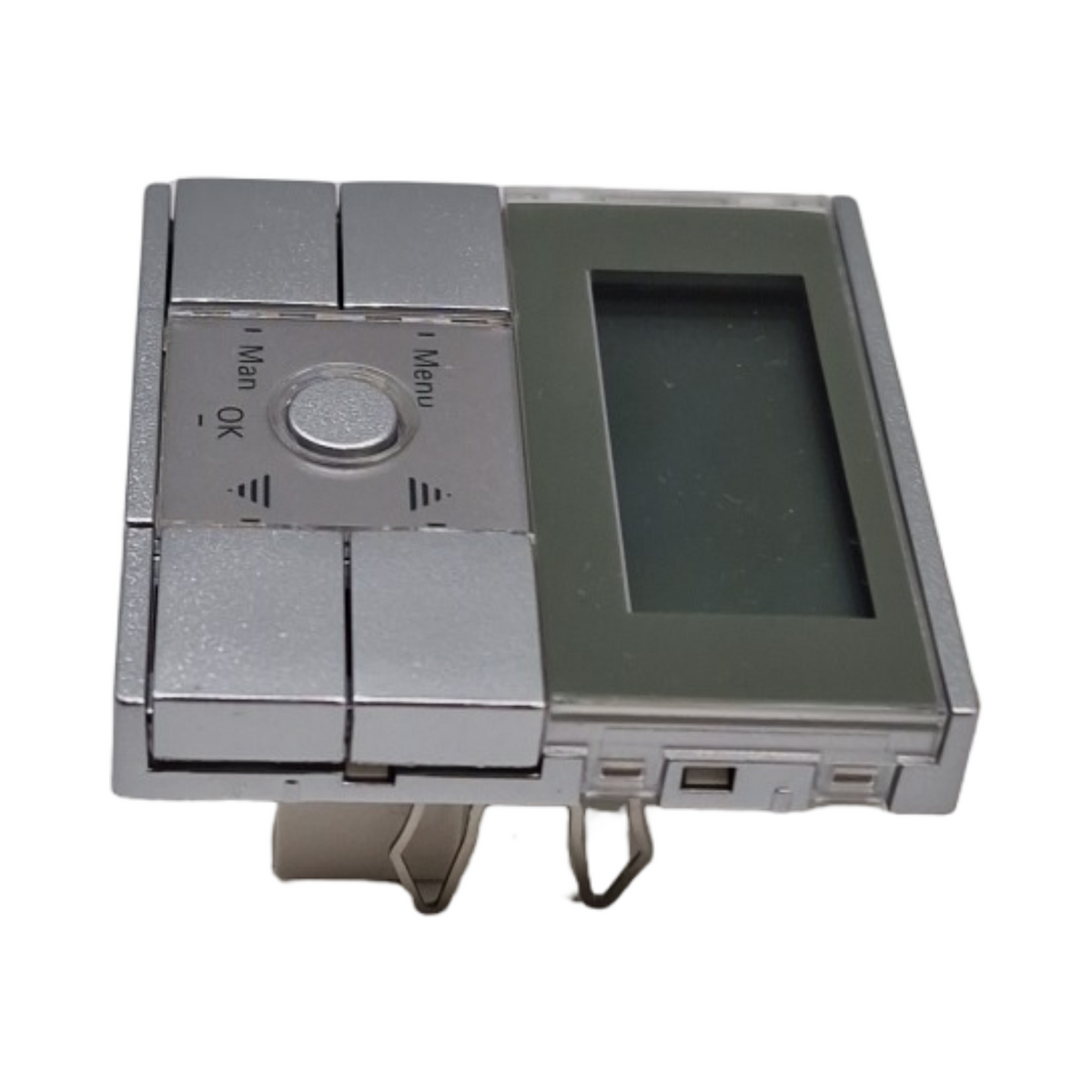 Merten Zeitschaltuhr-Modul Standard mit Schalter Unterputz System M Aluminium