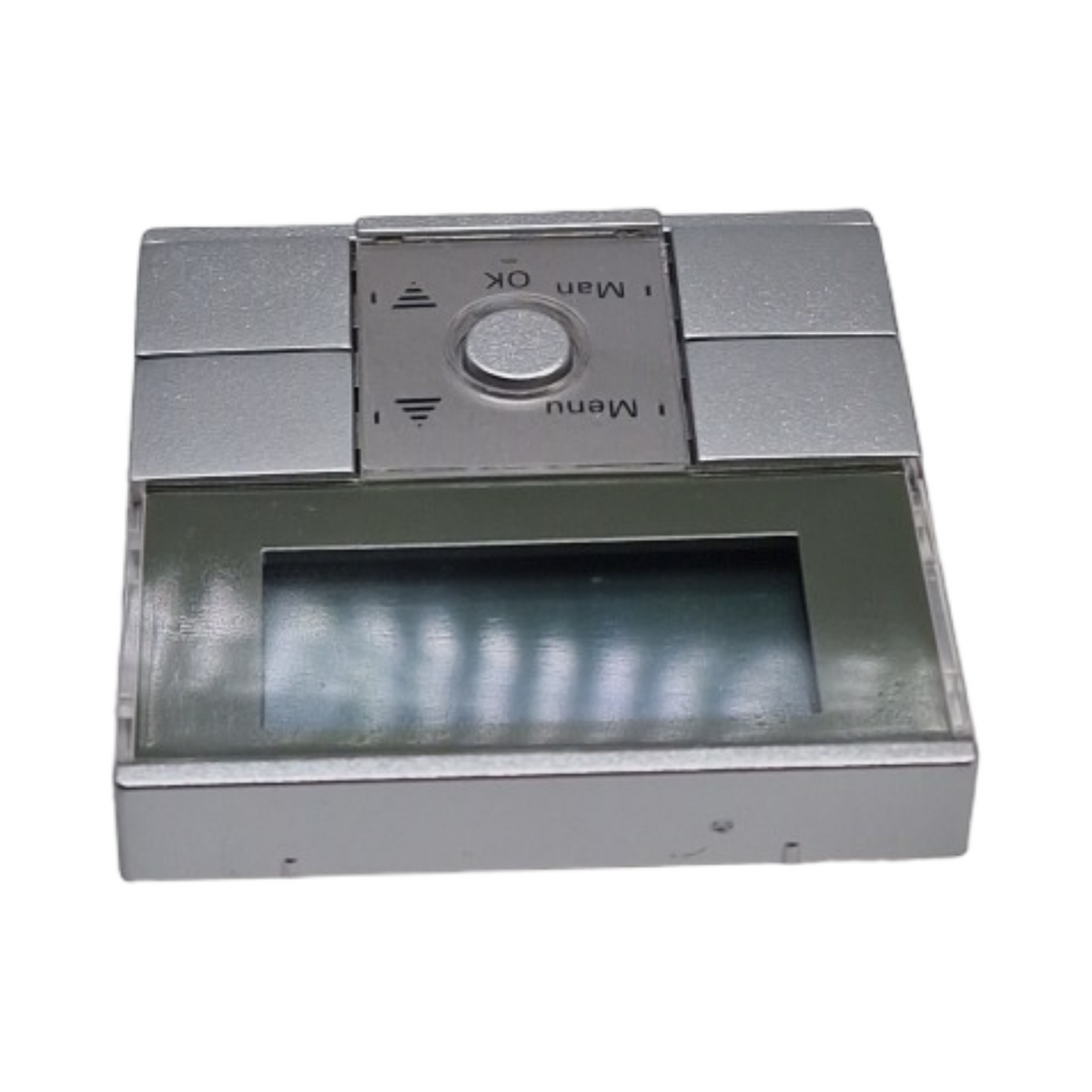 Merten Zeitschaltuhr-Modul Standard mit Schalter Unterputz System M Aluminium