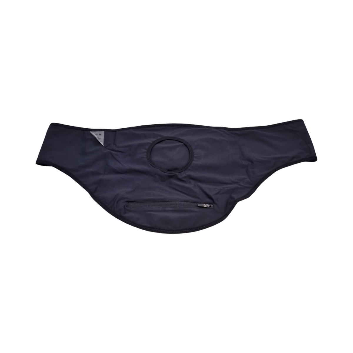 SIIL Stoma Gürtel Ostomy Belt für Sport Schwimmen Schwarz mit Innentasche für Stomabeutel XL