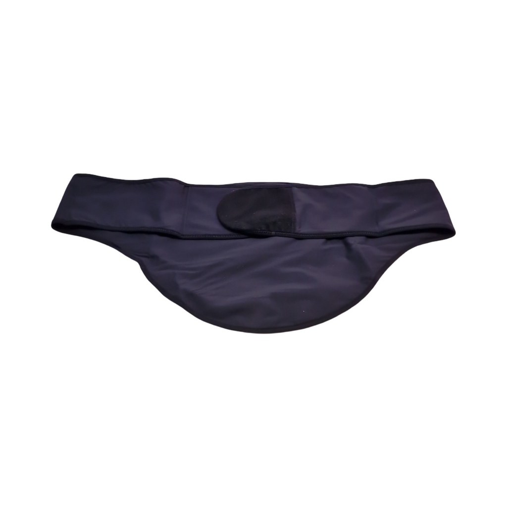SIIL Stoma Gürtel Ostomy Belt für Sport Schwimmen Schwarz mit Innentasche für Stomabeutel XL