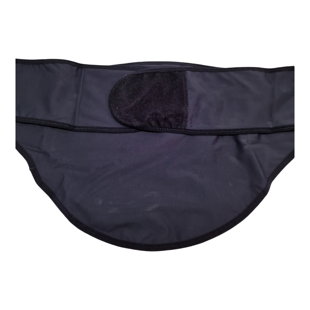 SIIL Stoma Gürtel Ostomy Belt für Sport Schwimmen Schwarz mit Innentasche für Stomabeutel XL