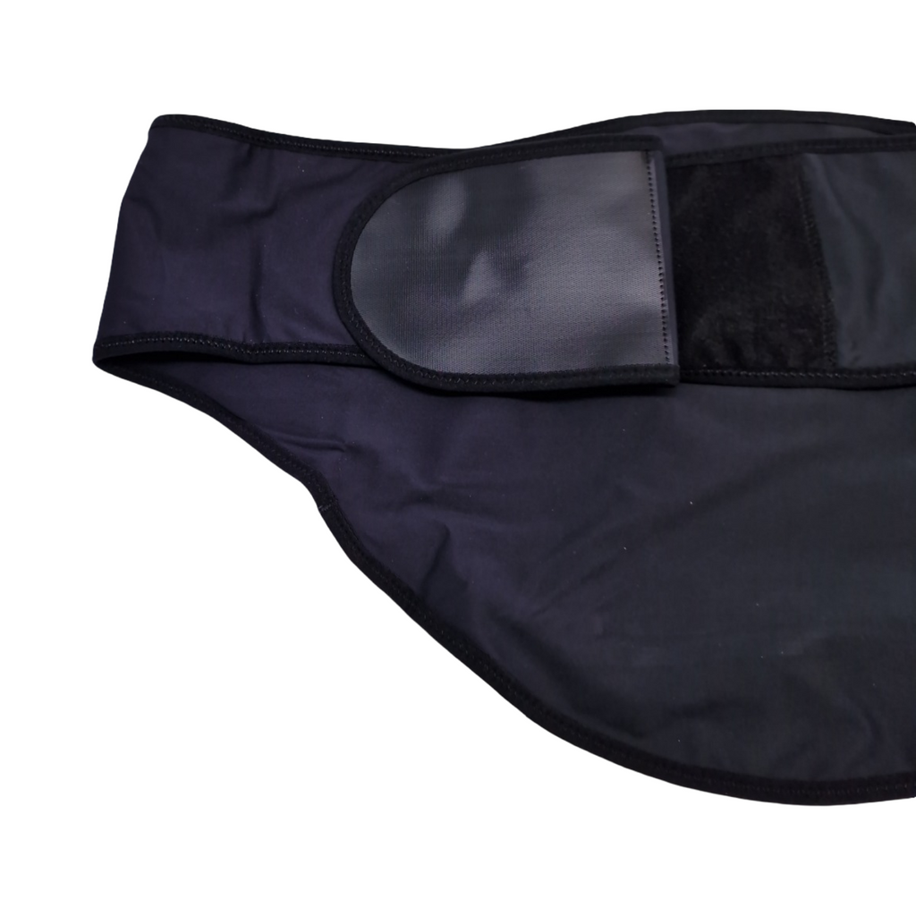 SIIL Stoma Gürtel Ostomy Belt für Sport Schwimmen Schwarz mit Innentasche für Stomabeutel XL