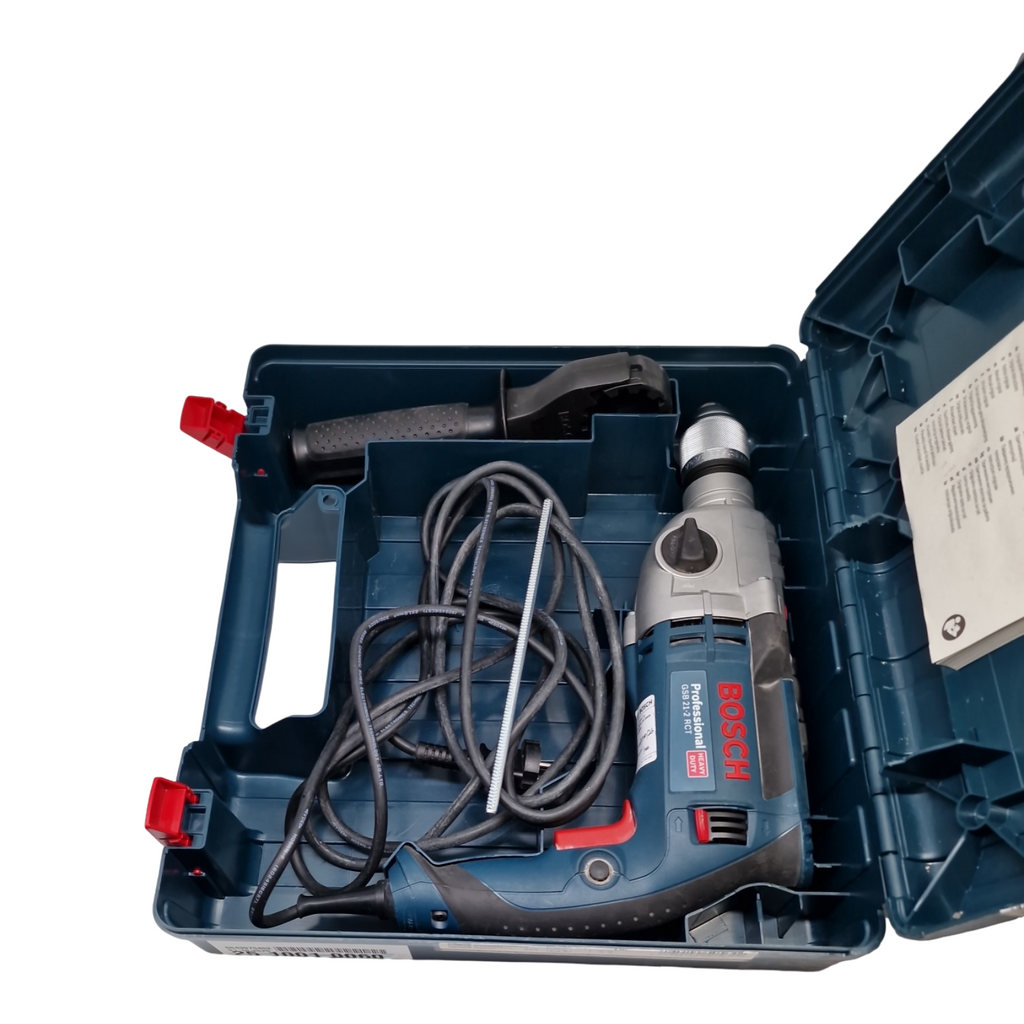 Bosch GSB 21-2 RCT Schlagbohrschrauber 1300 W mit Schnellspannbohrfutter 13 mm Bohrdurchmesser 13-22 mm
