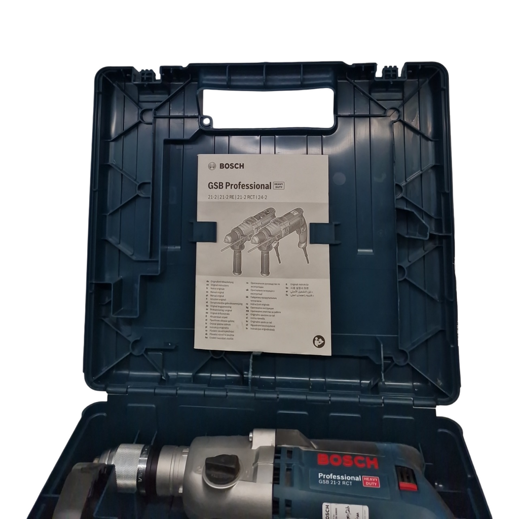 Bosch GSB 21-2 RCT Schlagbohrschrauber 1300 W mit Schnellspannbohrfutter 13 mm Bohrdurchmesser 13-22 mm
