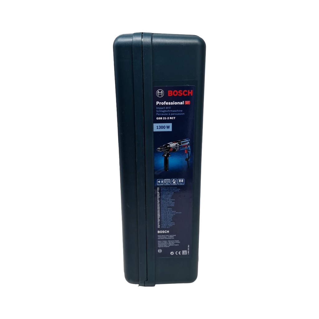 Bosch GSB 21-2 RCT Schlagbohrschrauber 1300 W mit Schnellspannbohrfutter 13 mm Bohrdurchmesser 13-22 mm