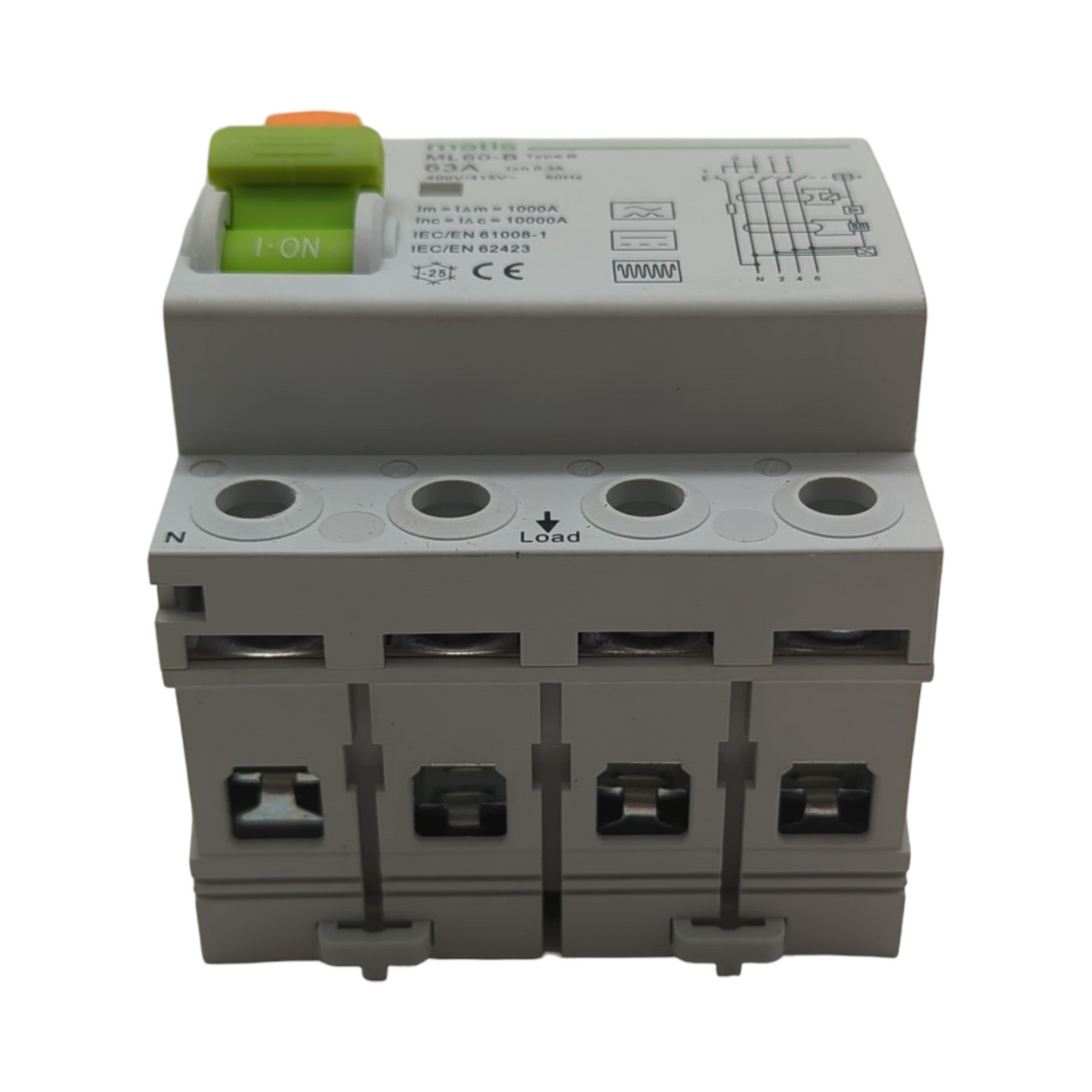 FI-Schutzschalter Typ B 63A 300mA 4-Pol