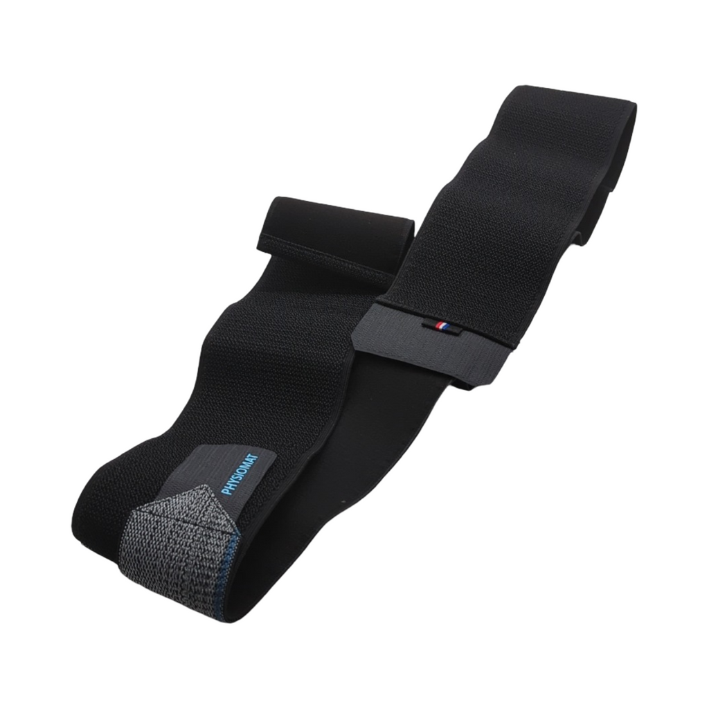 PHYSIOMAT Komfortgürtel Schwangerschaft Sport Schwarz umweltfreundlich Höhe 8 cm Größe 38+