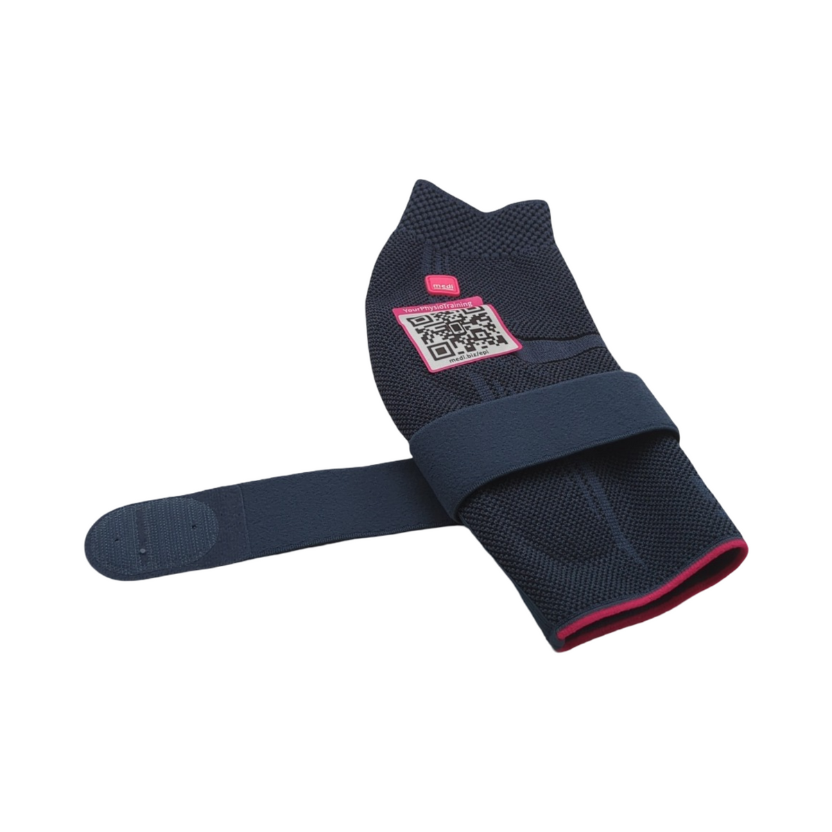 Epicomed Ellenbogenbandage Unisex silber Kompressionsbandage Größe IV