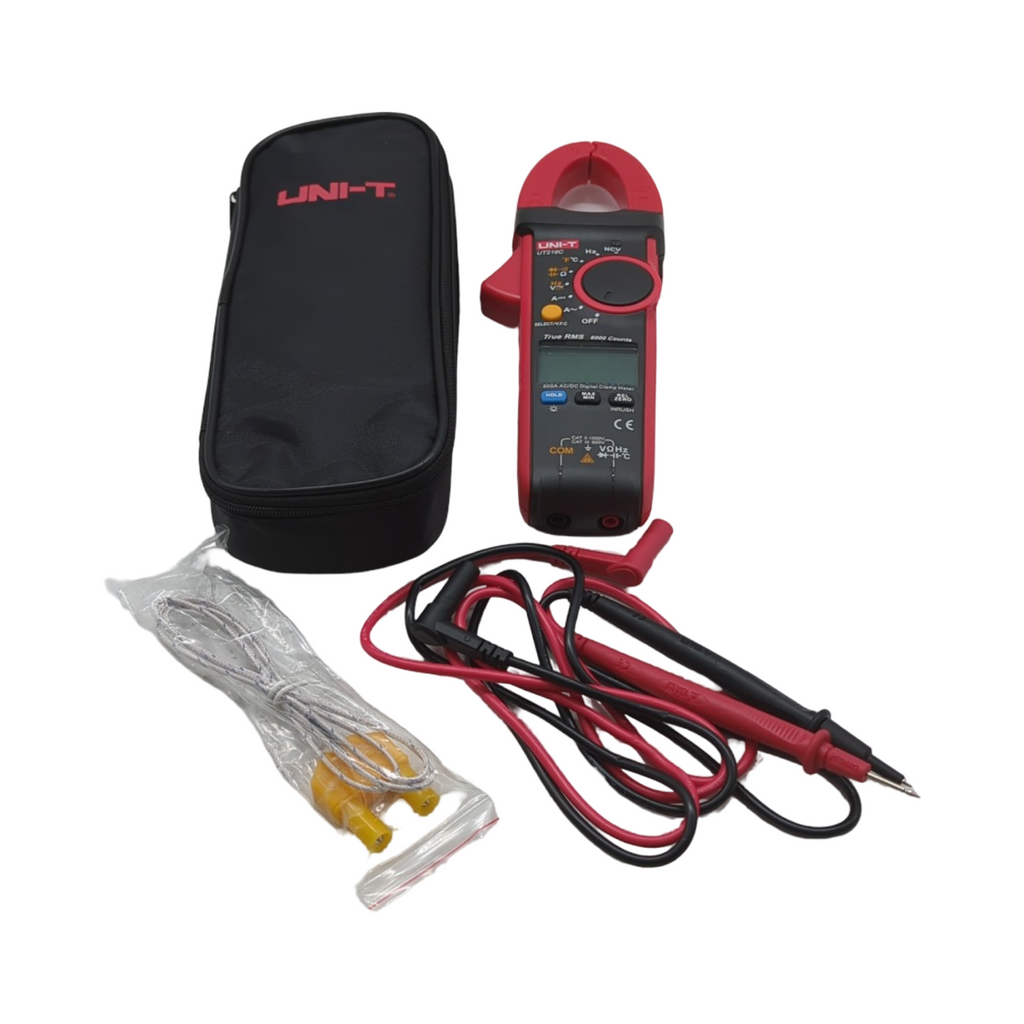 UNI-T UT216C Strommesszange Digital 600A True RMS Voltmeter Amperemeter Auto Range