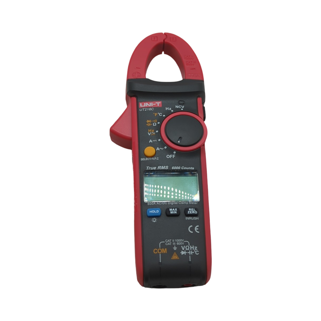 UNI-T UT216C Strommesszange Digital 600A True RMS Voltmeter Amperemeter Auto Range