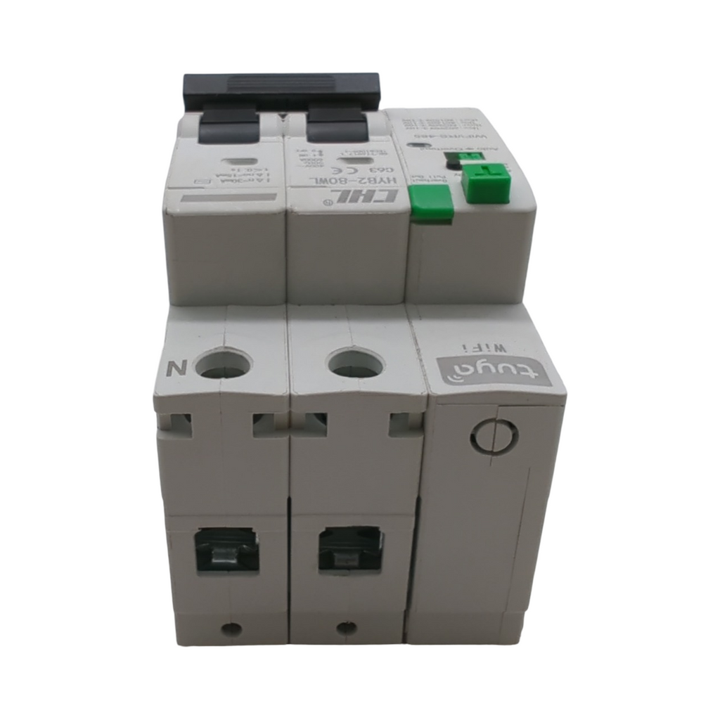 FI Schutzschalter Smart Circuit Breaker 63A 30mA WLAN tuya/Smart Life App wiedereinschaltbar L