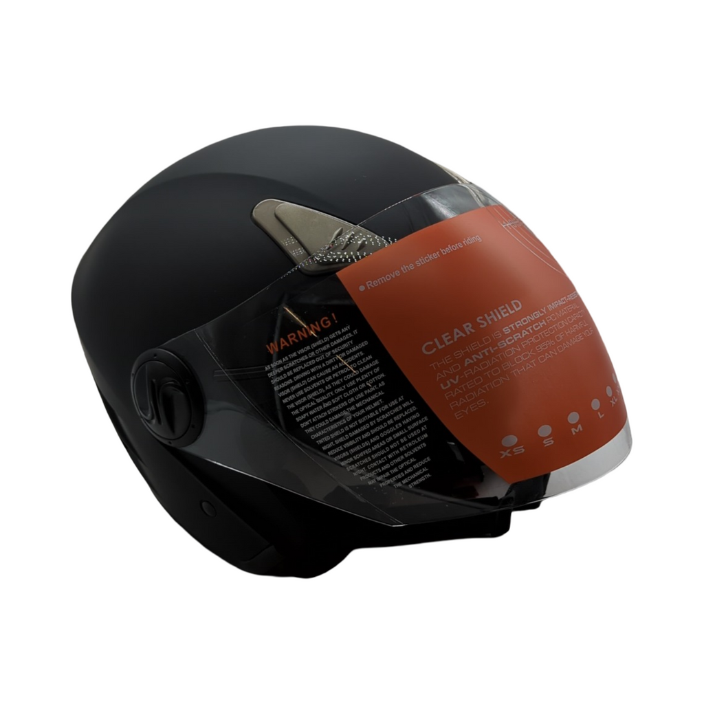 VEVOR Motocross-Helm 3/4 Gesicht ABS Wechselglas DOT-geprüft für Jugendliche Erwachsene Größe XL Er...