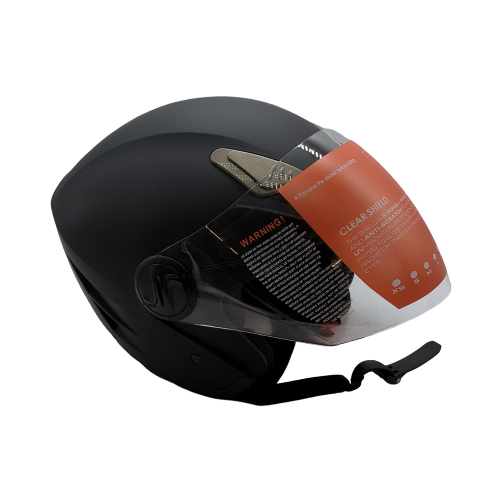 VEVOR Motocross-Helm 3/4 Gesicht ABS Wechselglas DOT-geprüft für Jugendliche Erwachsene Größe XL Er...