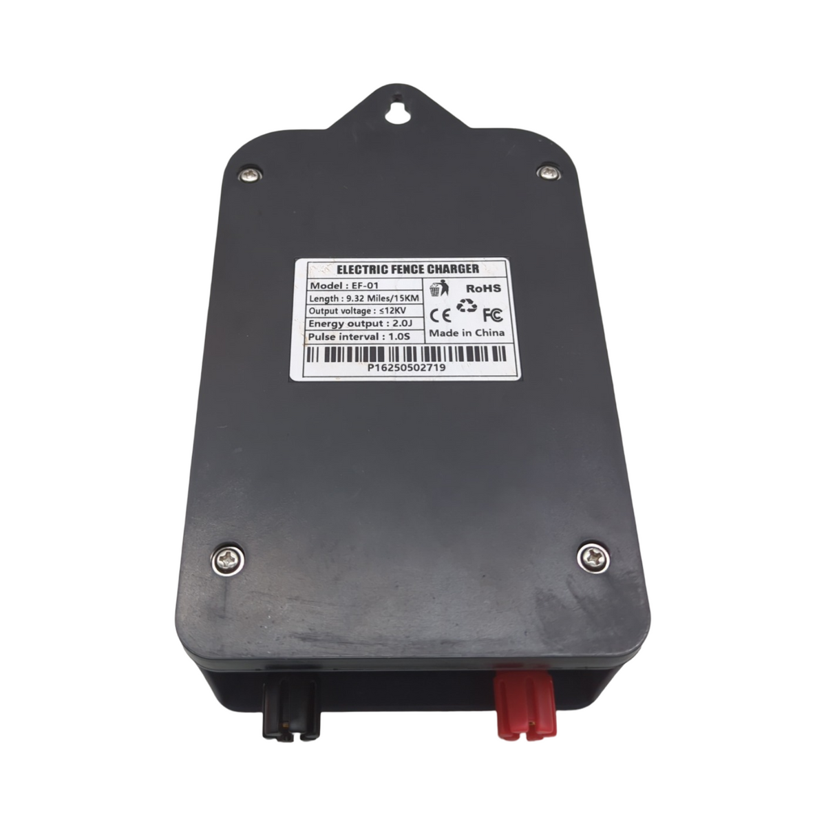 Weidezaungerät 12V 230V Elektrozaun LED Anzeige wasserdicht 15km Reichweite