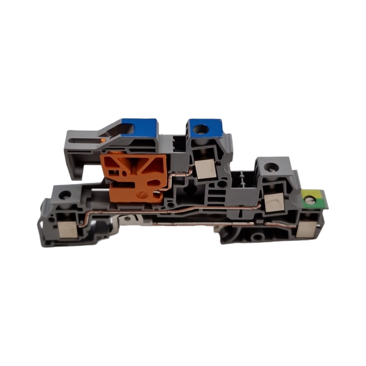 Phoenix Contact UTI 6-PE/L/NT Schutzleiterklemme Schraubanschluss 4 Anschlüsse 6mm² AWG 24-8 46 Stück