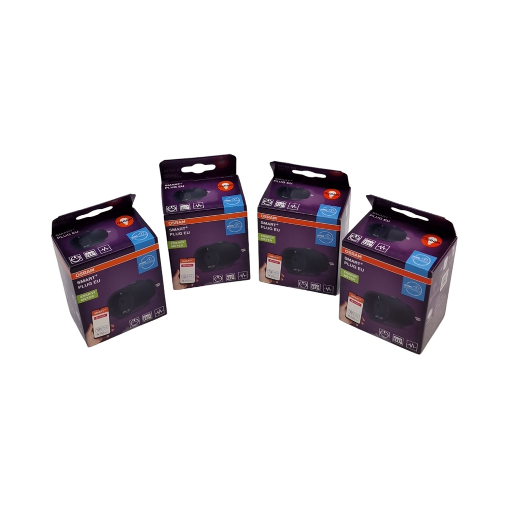 OSRAM SMART+ ZigBee EU-Steckdose schwarz intelligente Steckdose Energieverbrauchskontrolle