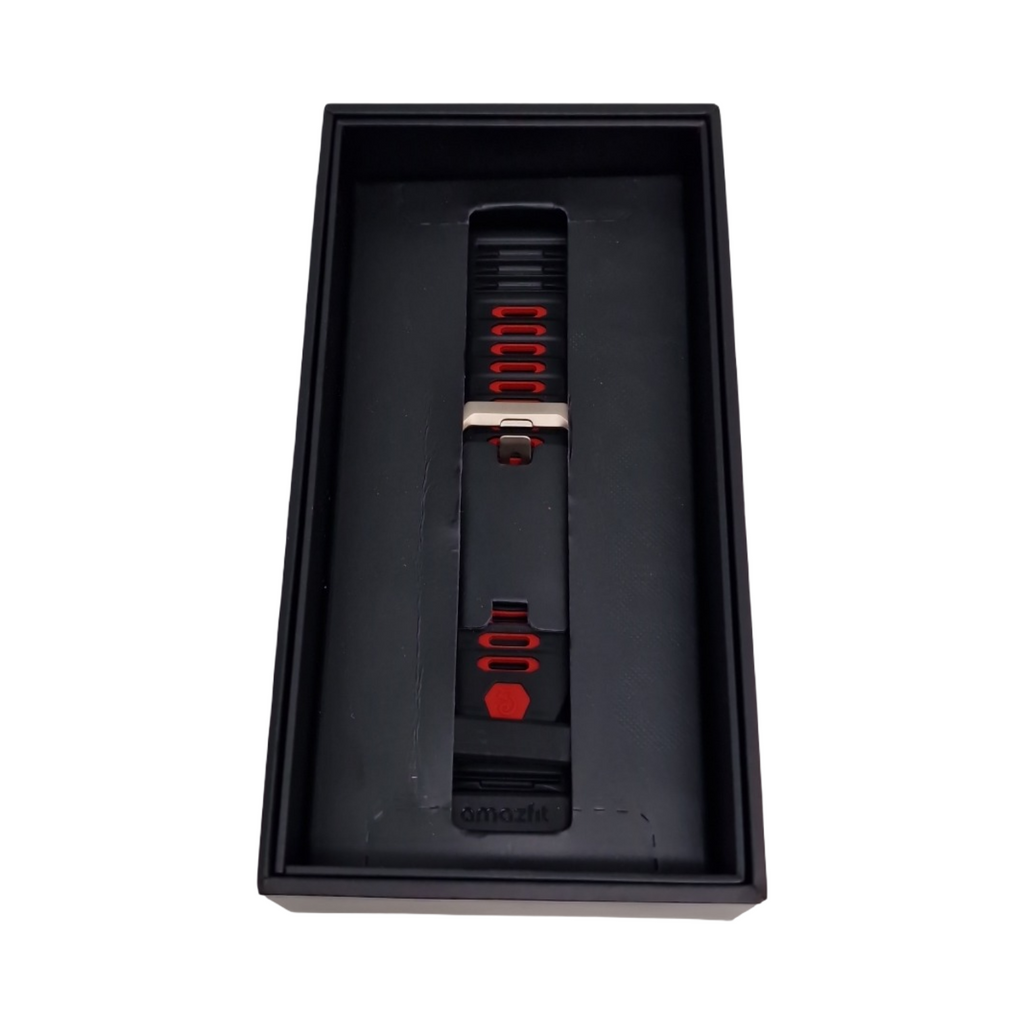 Amazfit T-Rex Ultra 2 Outdoor Smartwatch Dualband-GPS Titangehäuse Saphir AMOLED Display Taschenlampe Universalgröße