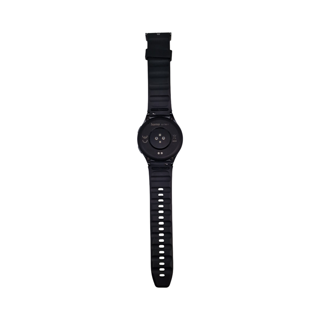 Hama 8900 Smartwatch GPS wasserdicht IP68 Telefonfunktion AMOLED Touchdisplay Sprachsteuerung
