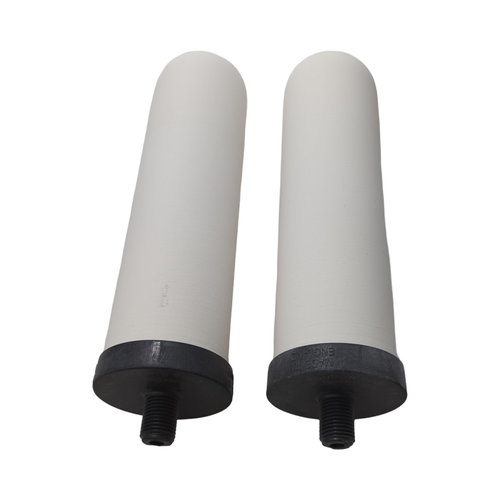 British Berkefeld Wasserfilter System Schwerkraft 8,5L Edelstahl mit 2 Ultra Sterasyl Kartuschen