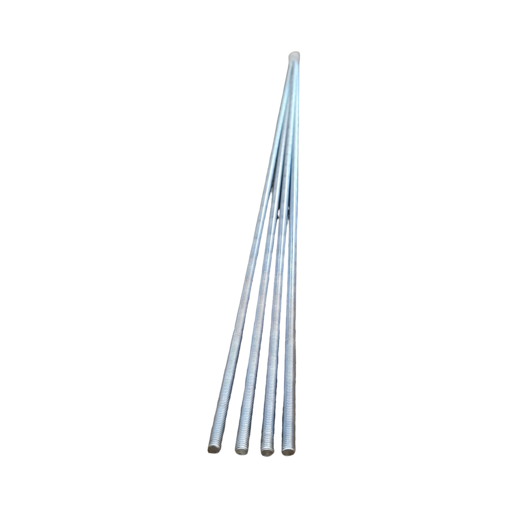 vasalat Gewindestange M8 1000mm Set verzinkt Festigkeitsklasse 8.8 DIN 976 Metallstange