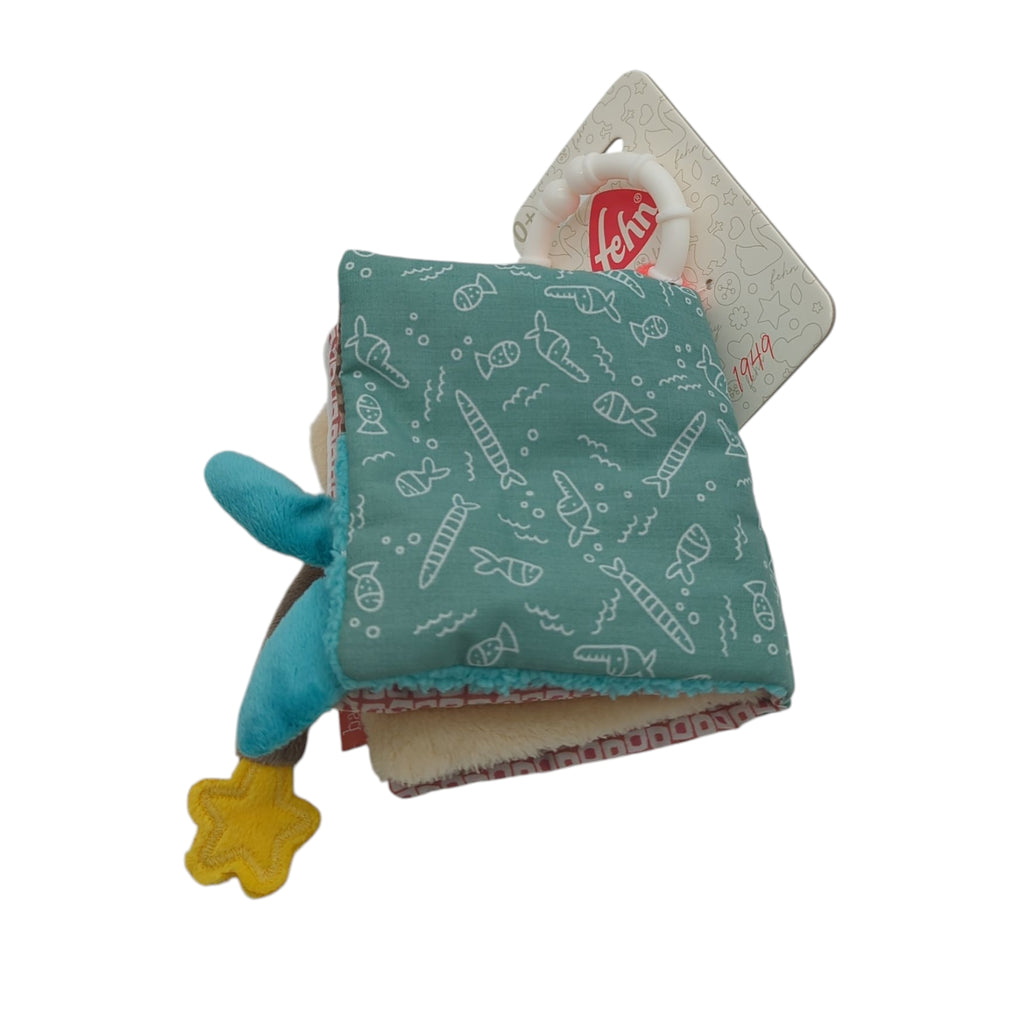 Fehn Soft Bilderbuch Bruno Stoffbuch Baby Fühlbuch Tiere zum Aufhängen
