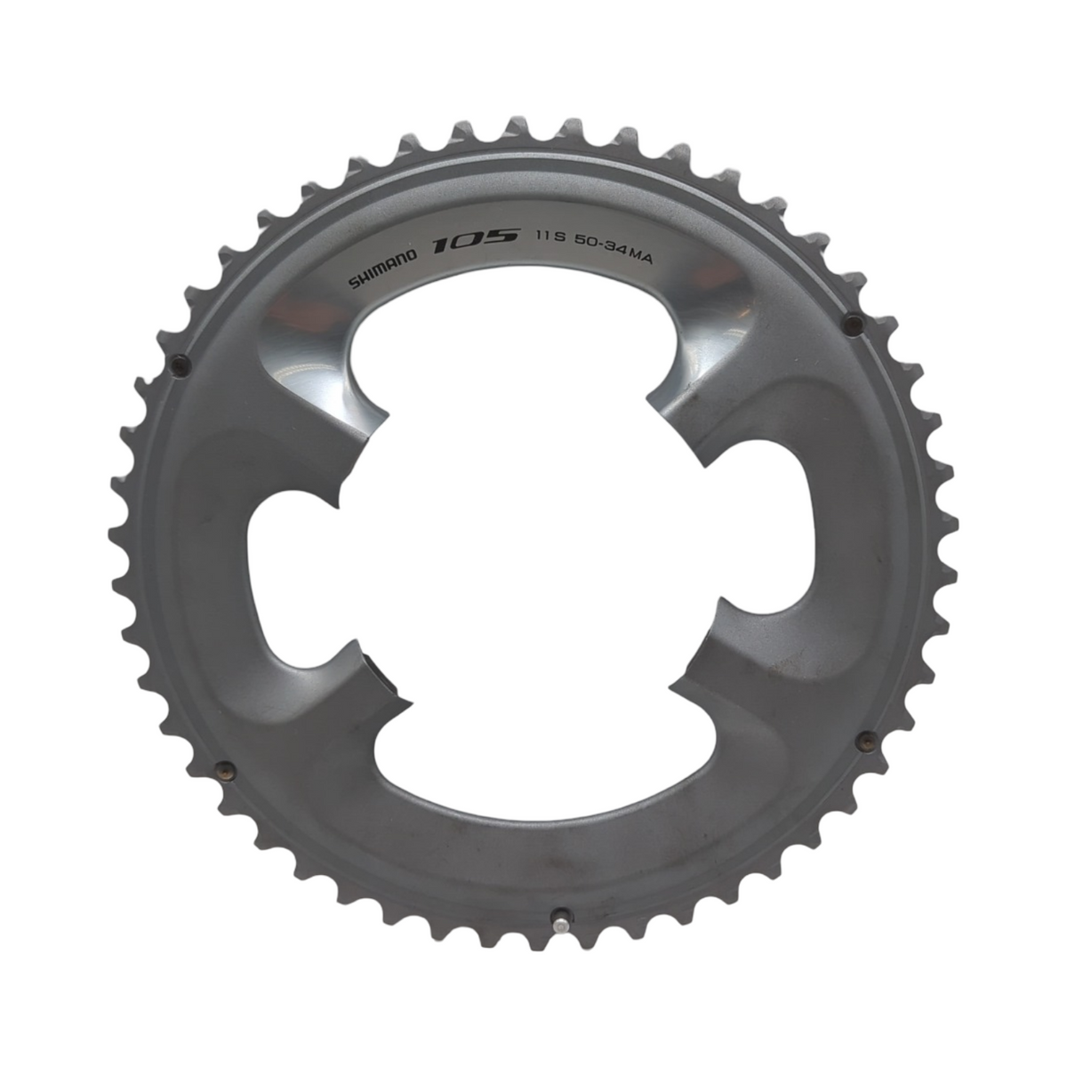 Plato 50D-MA 105-FC-5800 Plata Kettenblatt Silber 50-34T