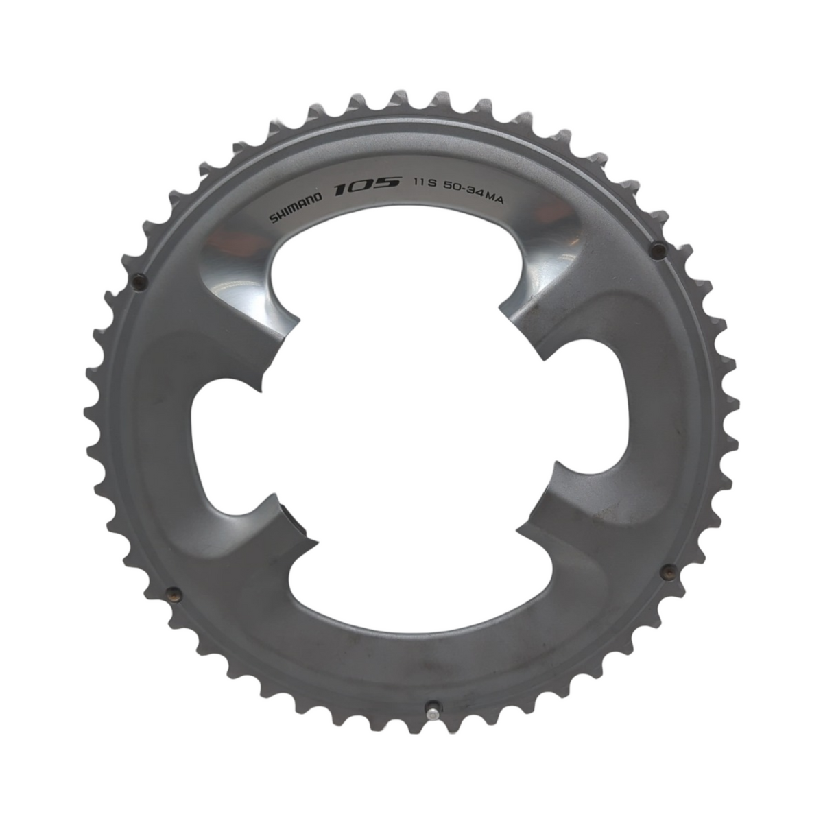 Plato 50D-MA 105-FC-5800 Plata Kettenblatt Silber 50-34T