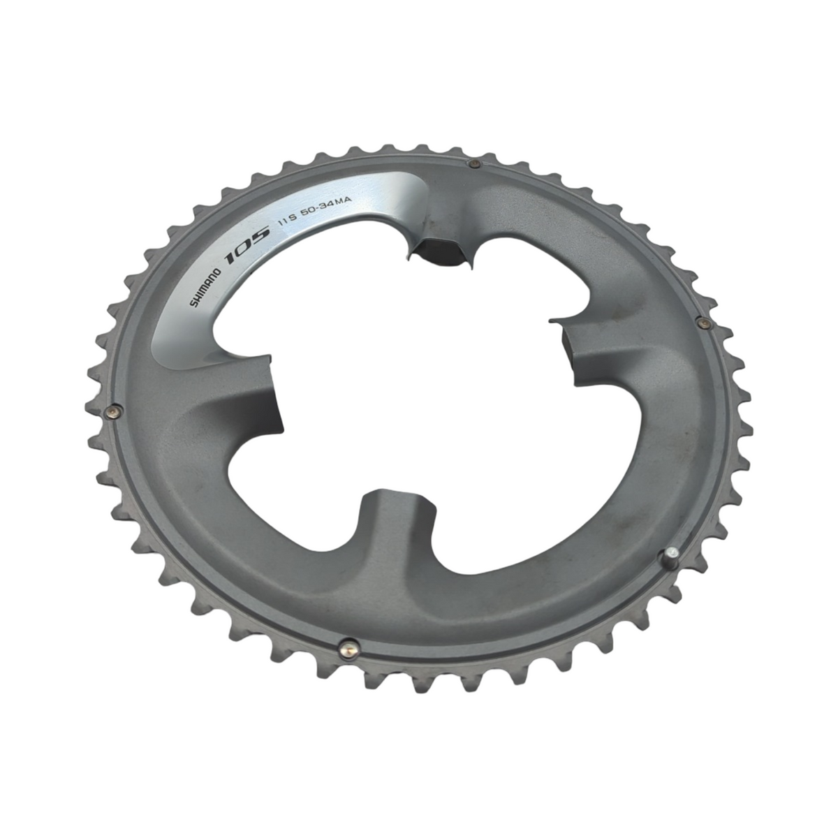 Plato 50D-MA 105-FC-5800 Plata Kettenblatt Silber 50-34T