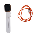 Ice-Watch ICE smart 2.0 Connected Watch rosafarben weißes Silikonarmband für Frauen 1,96 Zoll