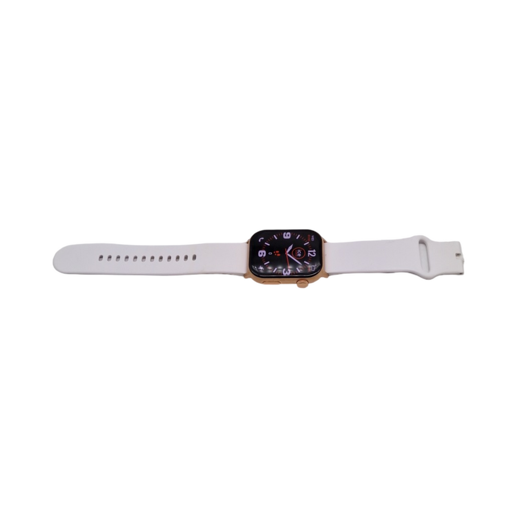 Ice-Watch ICE smart 2.0 Connected Watch rosafarben weißes Silikonarmband für Frauen 1,96 Zoll